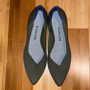 Rothys green flats